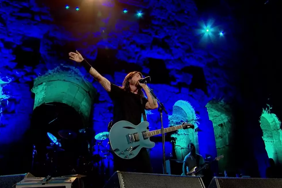 Foo Fighters Rock 'The Pretender' in the Acropolis
