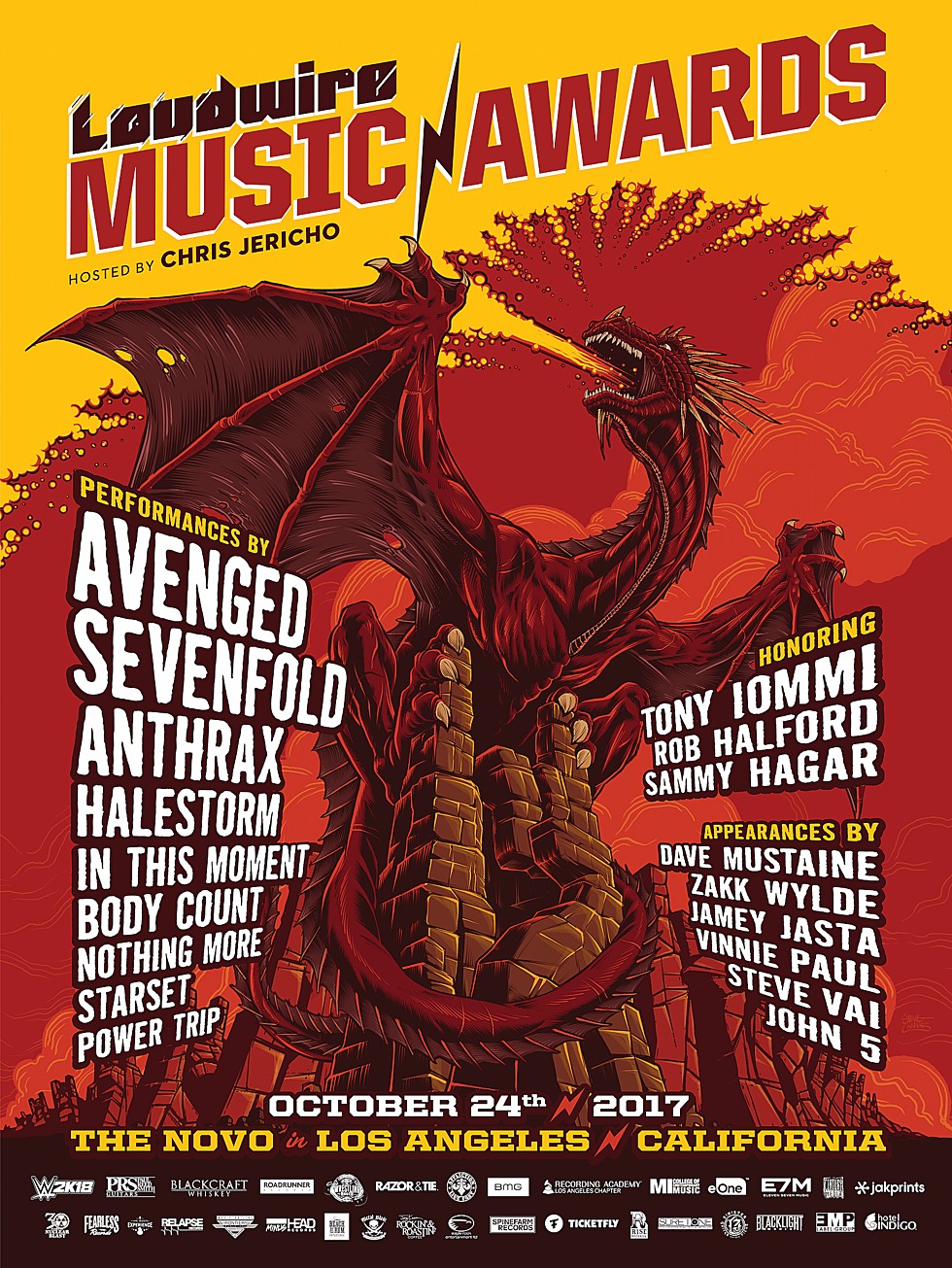 Avenged Sevenfold, Anthrax, Halestorm + More to Rock Loudwire Music Awards – Get Tickets!