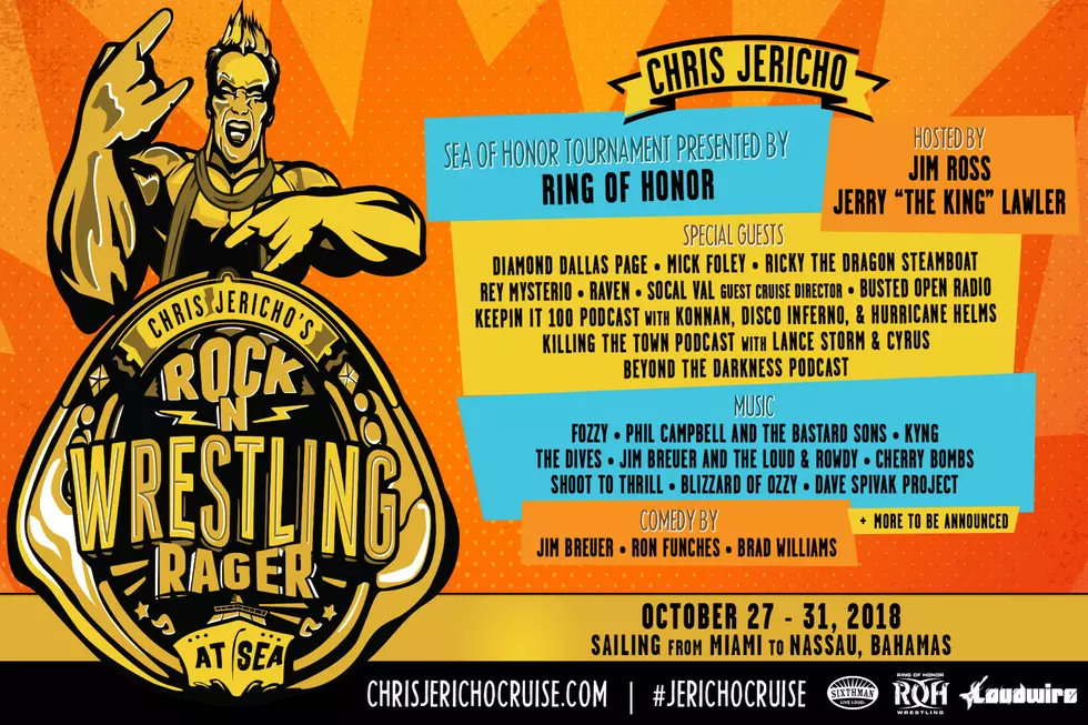 Set Sail to Paradise With Y2J on Chris Jericho&#8217;s Rock N&#8217; Wrestling Rager at Sea