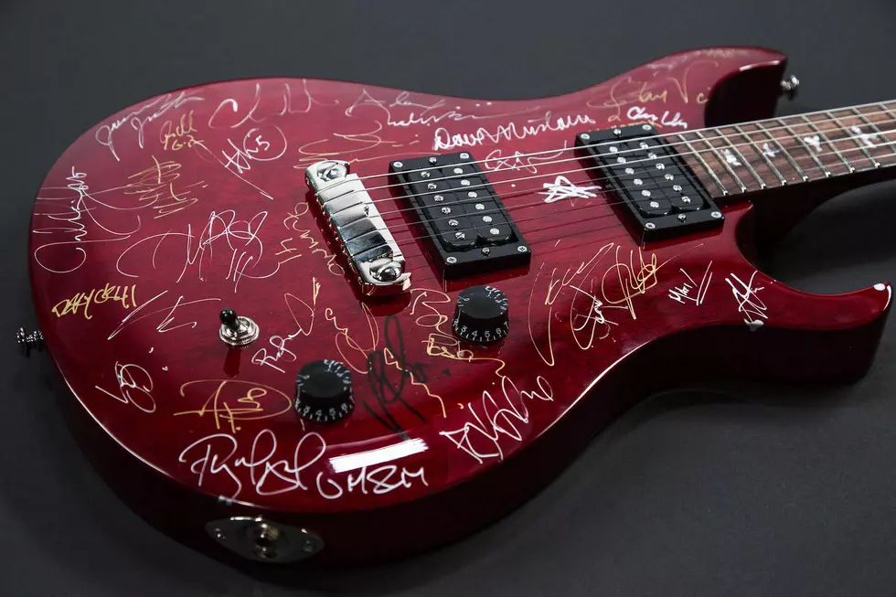Charity Auction: PRS Guitar Signed by Tony Iommi, Dave Mustaine, Rob Halford + More