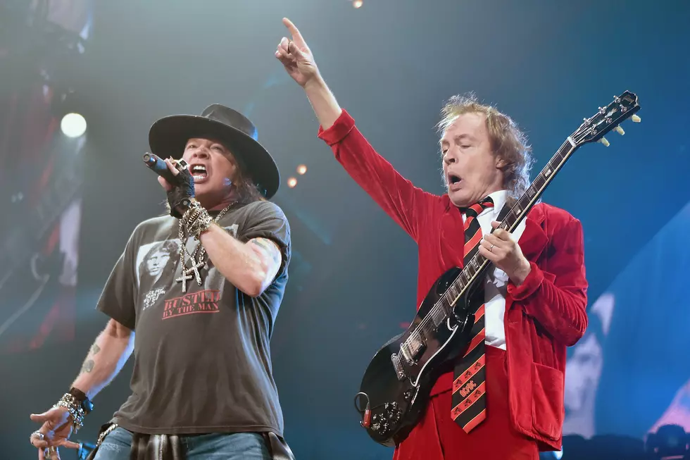 Angus Young Writing New AC/DC Album With Axl Rose Says Rose Tattoo Frontman