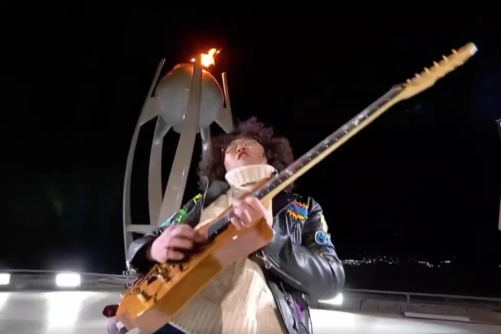 13-Year-Old Guitar Prodigy Shreds at Winter Olympics Closing Ceremony