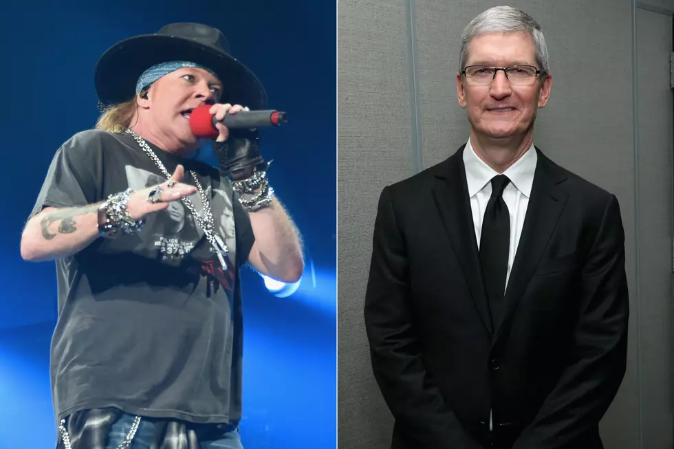 Axl Rose Calls Out Apple CEO Tim Cook: ‘The Donald Trump of the Music Industry’