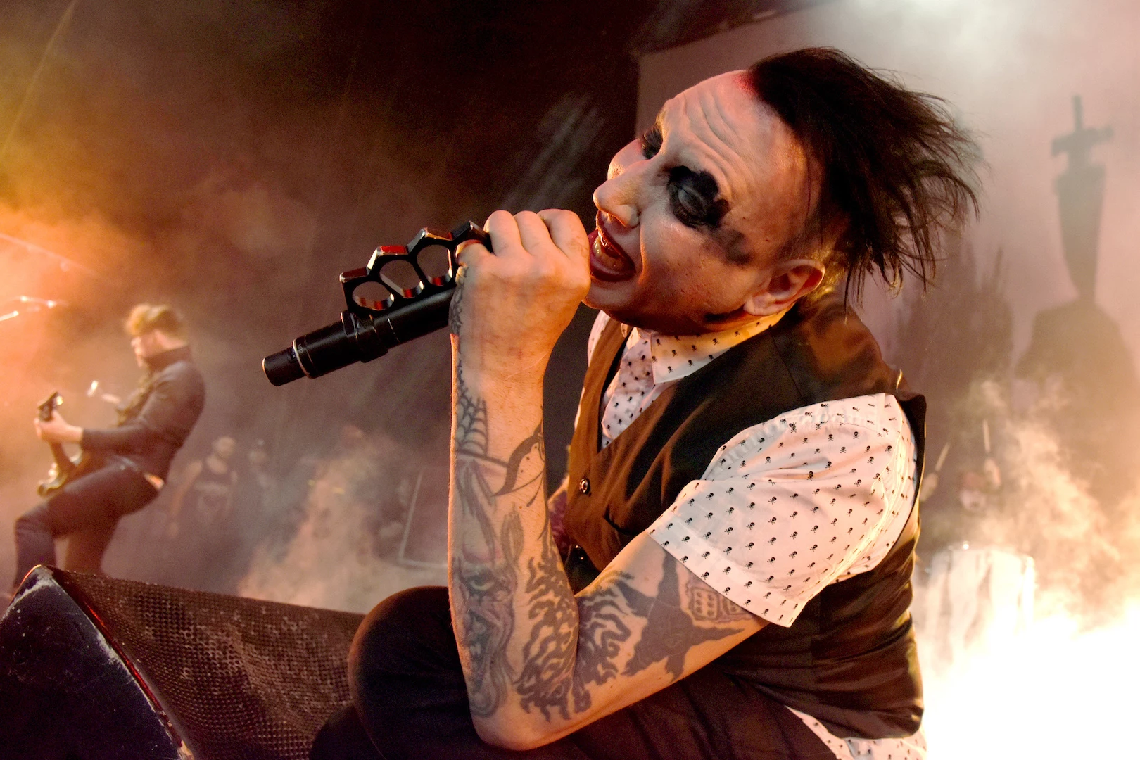 Johnny Depp and Marilyn Manson Have Matching Friendship Tattoos  Vanity  Fair
