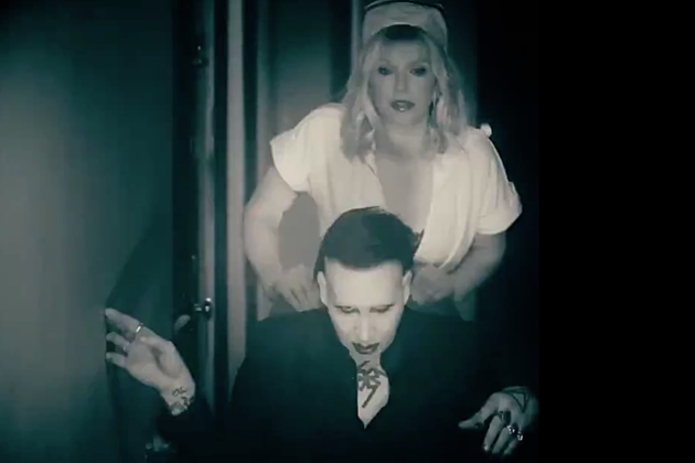 Marilyn Manson Casts Courtney Love as Nurse For &#8216;Tattooed in Reverse&#8217; Video