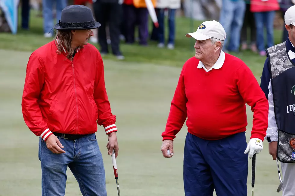 Kid Rock Drains 40-Foot Putt, Gets High Five With Jack Nicklaus