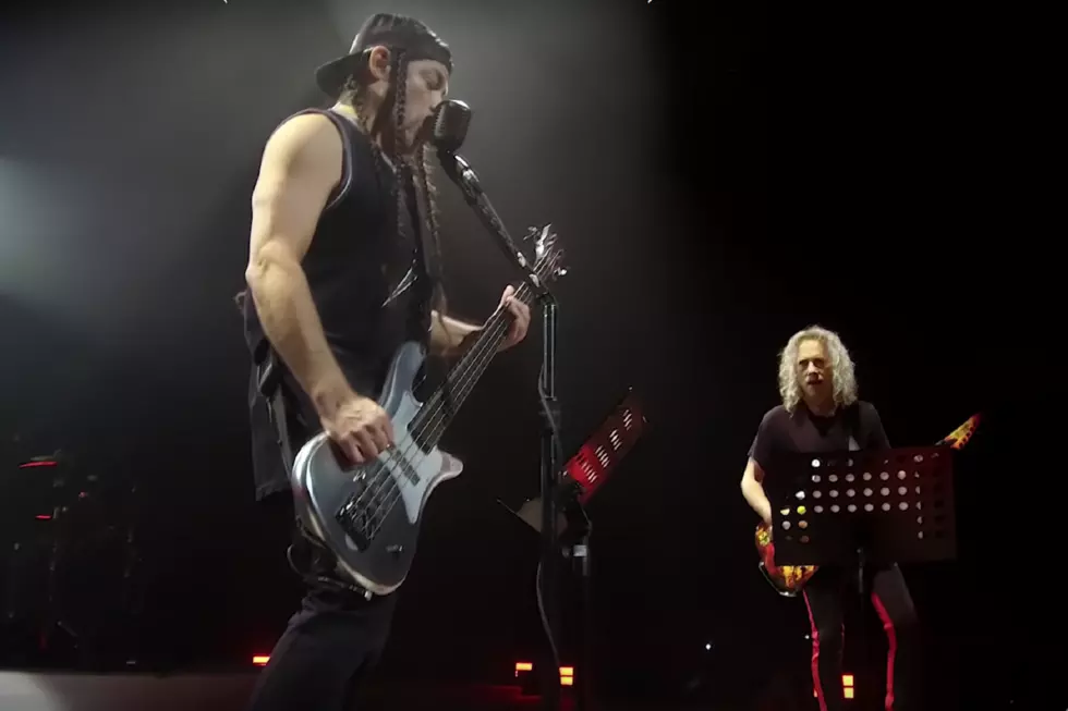 Watch Metallica’s Robert Trujillo + Kirk Hammett Pay Tribute to Late Celtic Frost Bassist in Geneva, Switzerland