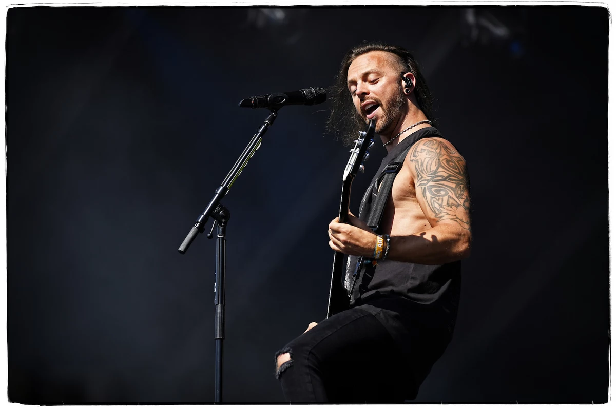 Matthew Tuck of Band Bullet for My Valentine Sings Editorial