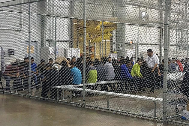 Migrant Holding Facility in Midland
