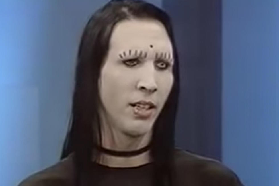 A Young Marilyn Manson Debates Moshing With Parents in 1995