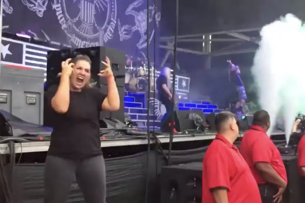 Metal Sign Language Interpreter Translates Lamb of God Show, Slays