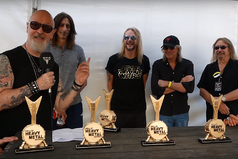 Watch Judas Priest Accept Induction Into Hall of Heavy Metal History