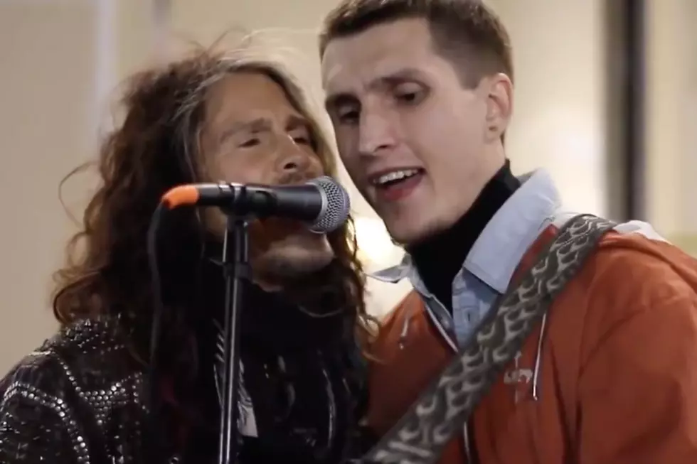 Watch: Steven Tyler Joins Street Musician on Classic Aerosmith Song