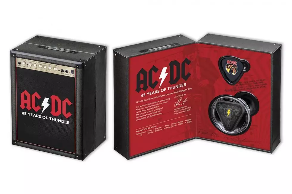 Australian Government Strikes AC/DC Commemorative Coins With Lightning