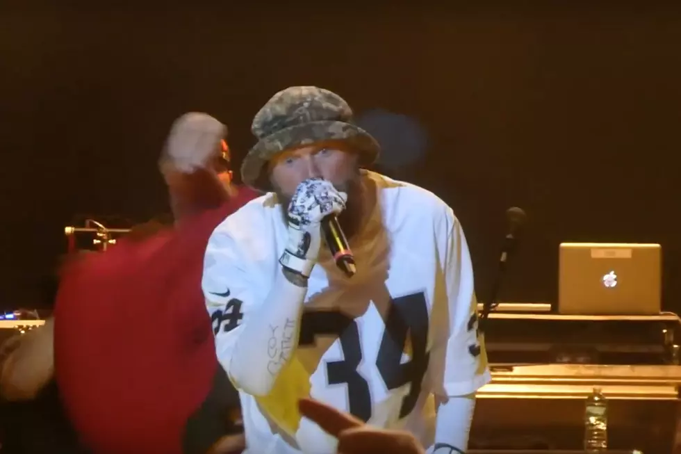 Insane Clown Posse’s Shaggy 2 Dope Attempts to Dropkick Limp Bizkit’s Fred Durst Off the Stage