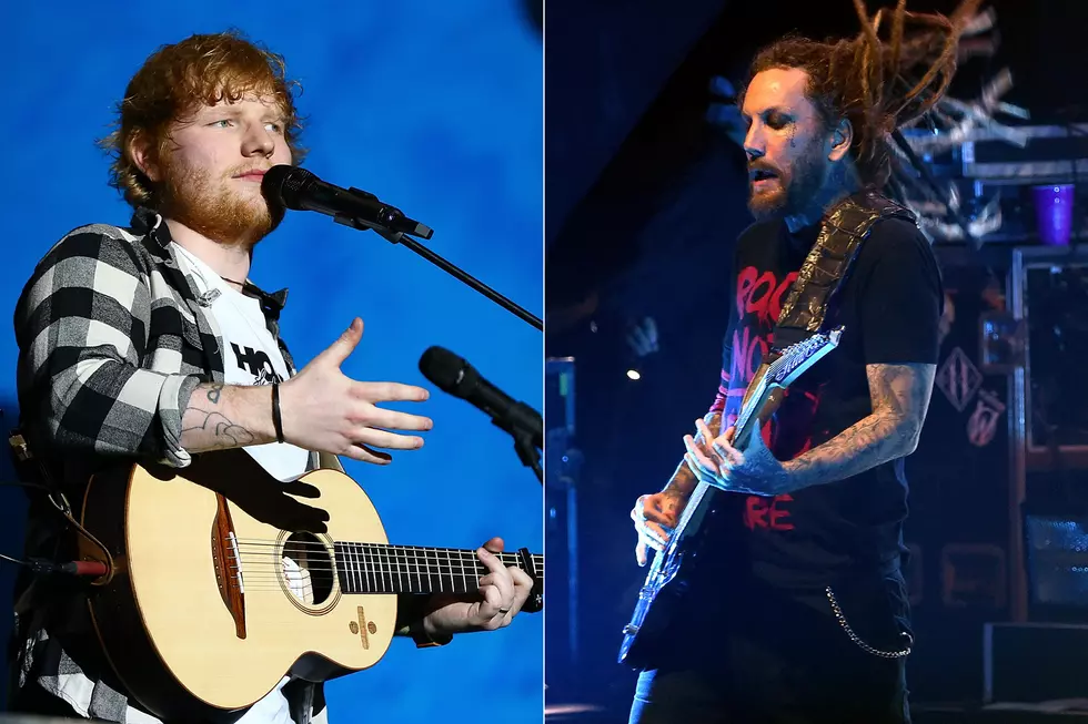 Ed Sheeran Reveals Korn Love to Brian 'Head' Welch