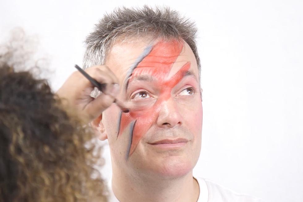 Halloween Tutorial: David Bowie's 'Aladdin Sane' Makeup