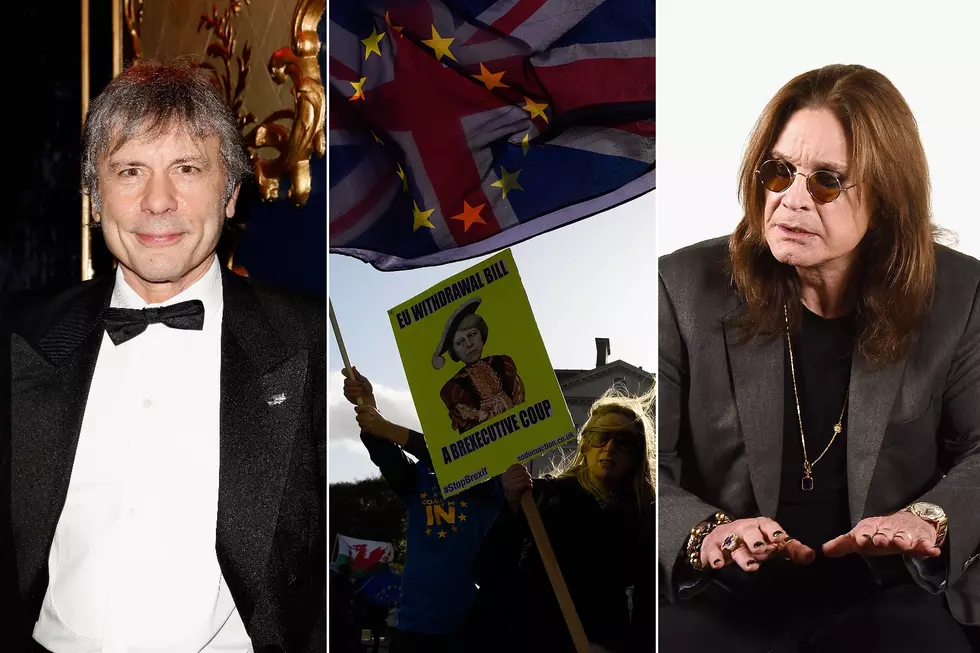 Bruce Dickinson Explains Why He Voted for Brexit, Ozzy Osbourne Doesn’t Understand Move