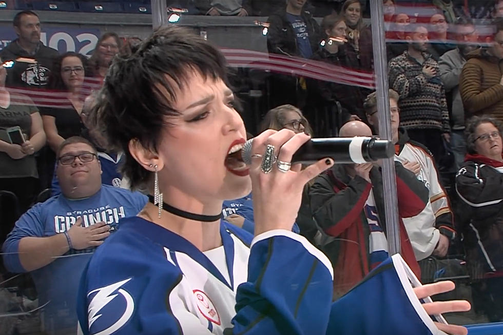 Watch Halestorm&#8217;s Lzzy Hale Sing the National Anthem for the Syracuse Crunch