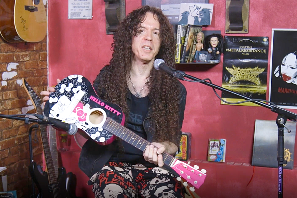 Marty Friedman Gets Romantic With a Hello Kitty Guitar
