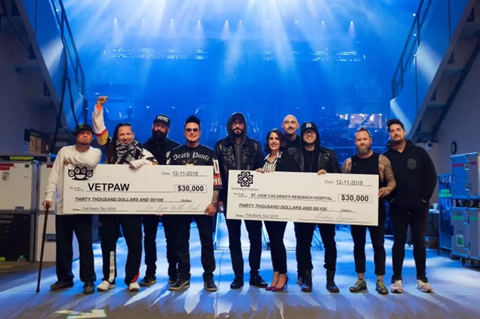 Five Finger Death Punch + Breaking Benjamin Contribute $60K More to Charities From Fall 2018 Tour