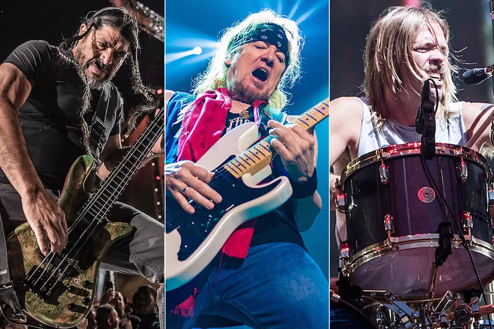 Photo Shows Metallica, Iron Maiden, Foo Fighters Members Jamming