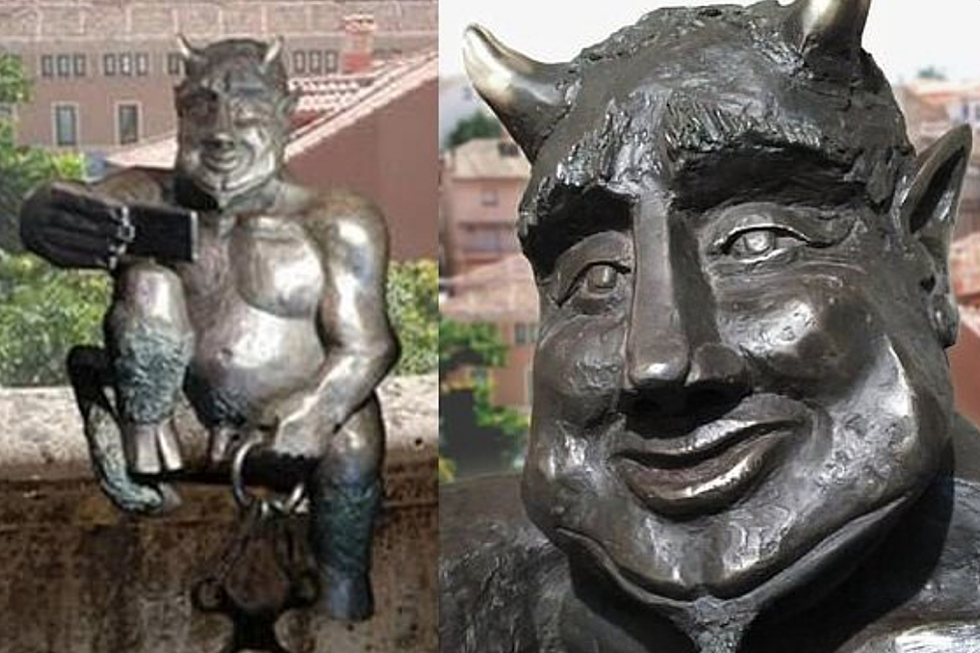 ‘Friendly Selfie Satan’ Statue Is Pissing Off Catholics in Spain