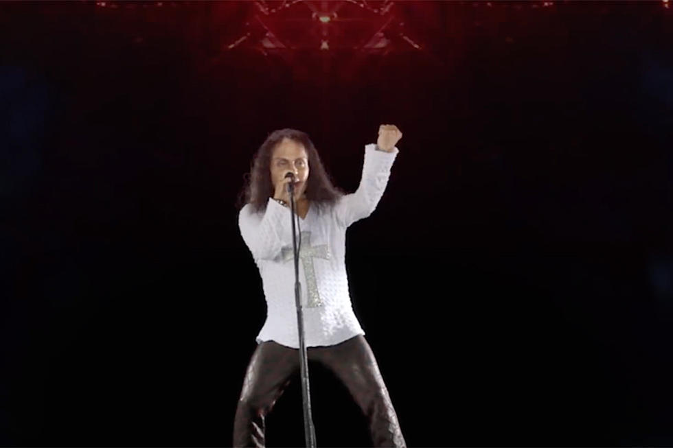 See The New Ronnie James Dio Hologram [Video]
