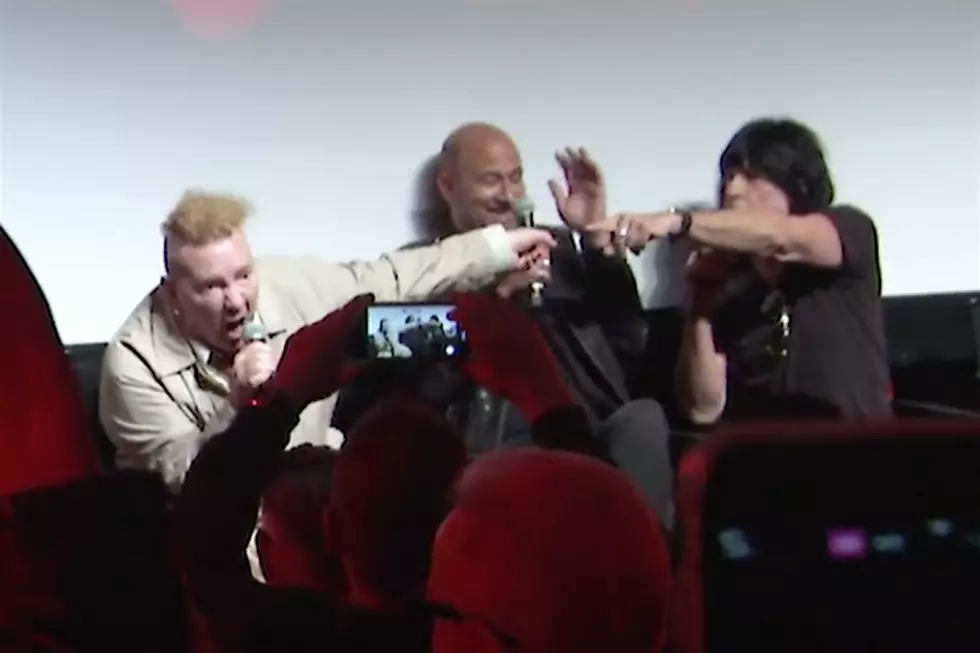 Johnny Rotten + Marky Ramone Exchange Insults During 'Punk' Panel