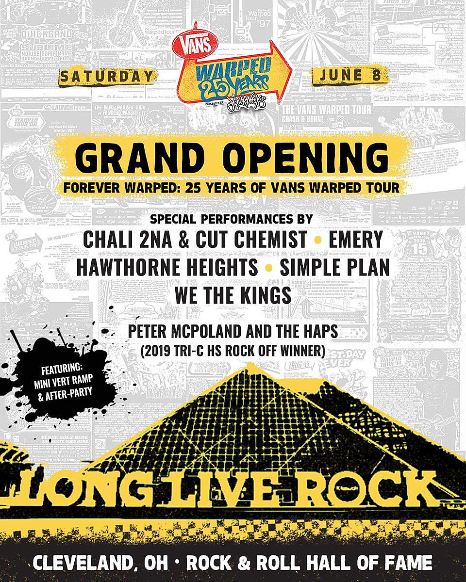 Warped Tour 2019 Lineup Revealed For