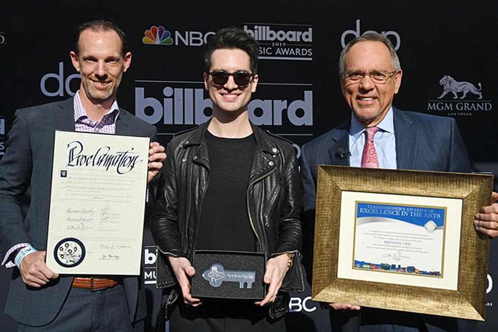 Brendon Urie Given Las Vegas' Key to the City