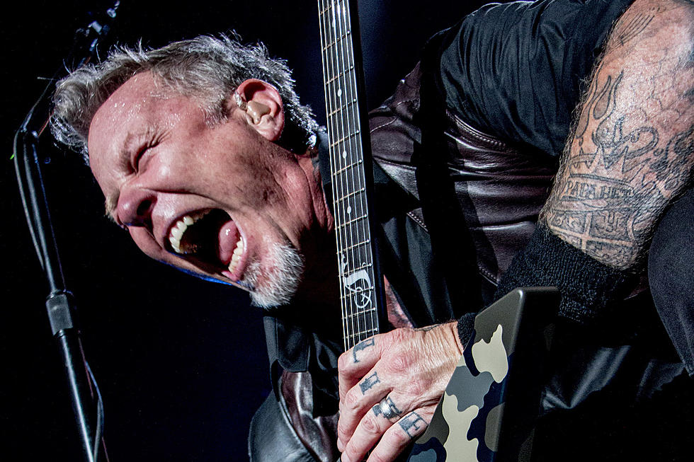 Watch James Hetfield Totally Rock Out to Slayer While Driving