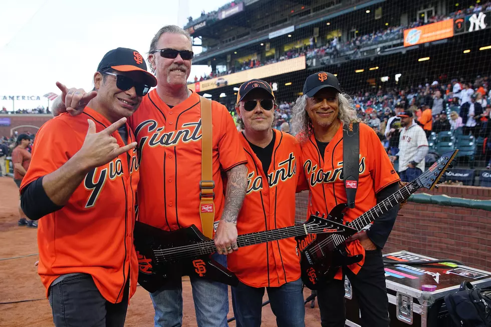 Watch James Hetfield + Kirk Hammett Play National Anthem at Seventh ‘Metallica Night’