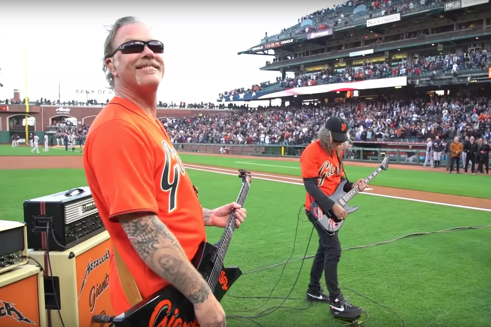 Metallica Damage Inc CUSTOM Baseball Jersey 
