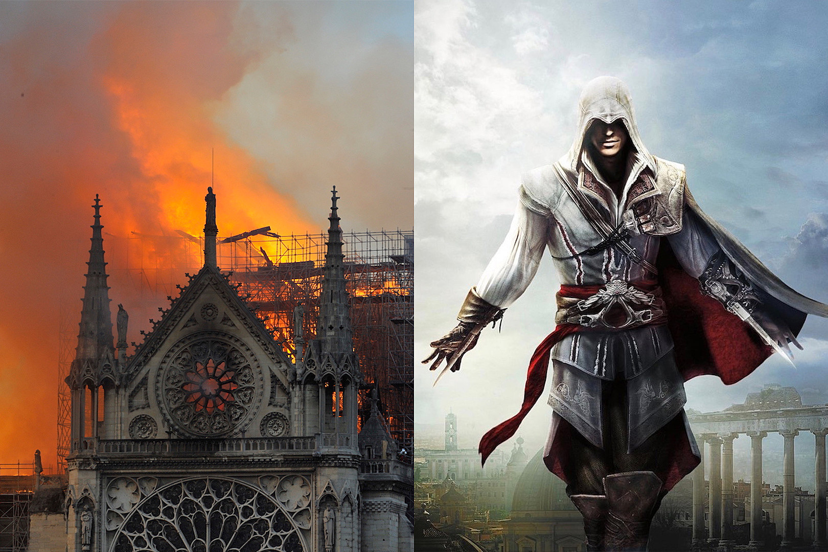 Assassin's Creed Game May Help in the Restoration of Notre Dame