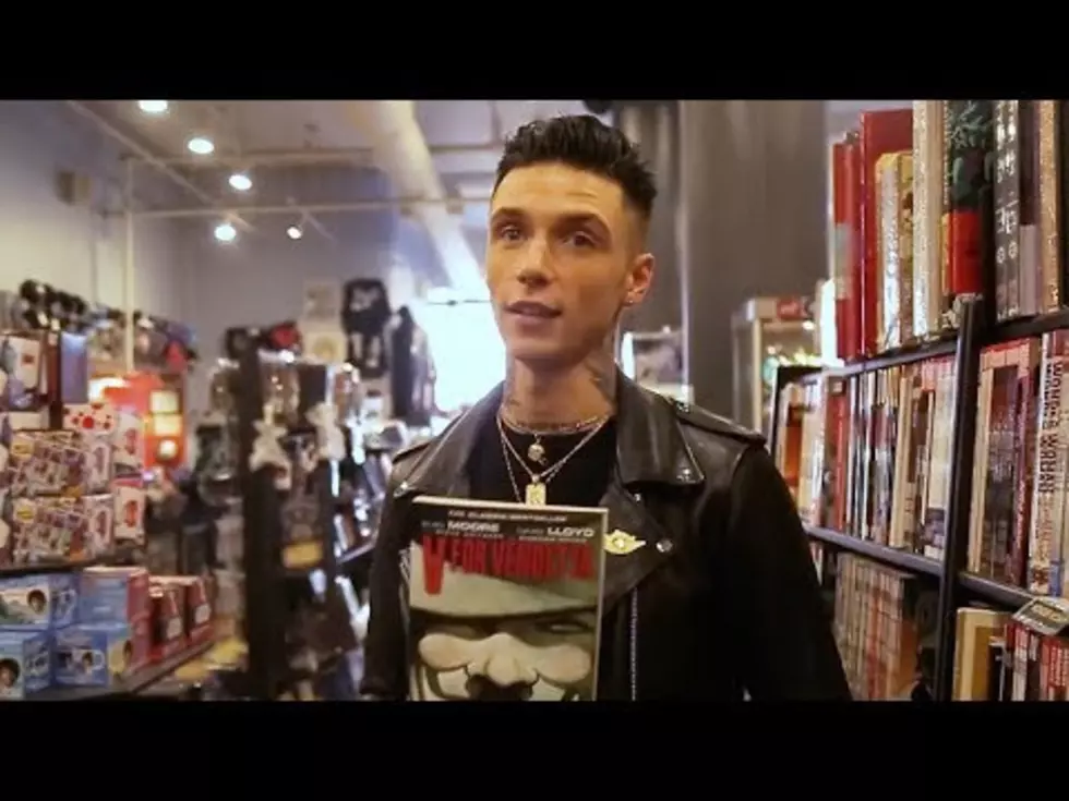 We Took Andy Black Shopping for His Top 5 Graphic Novels at Forbidden Planet