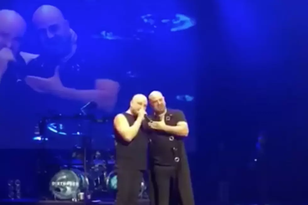 Disturbed’s David Draiman Welcomes Lookalike Fan Onstage in Manchester