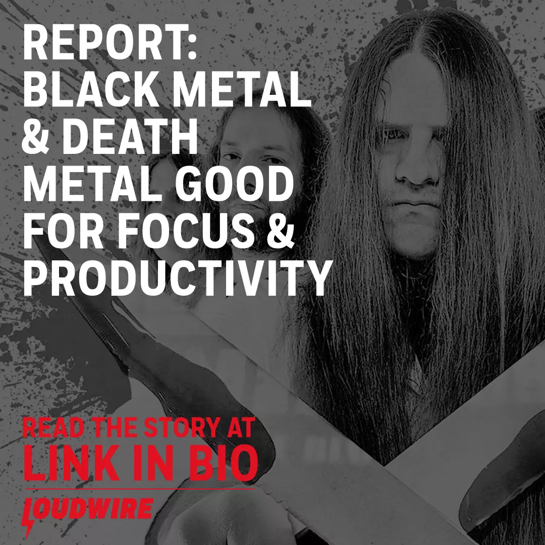 Report: Black Metal, Death Metal Good for Focus + Productivity