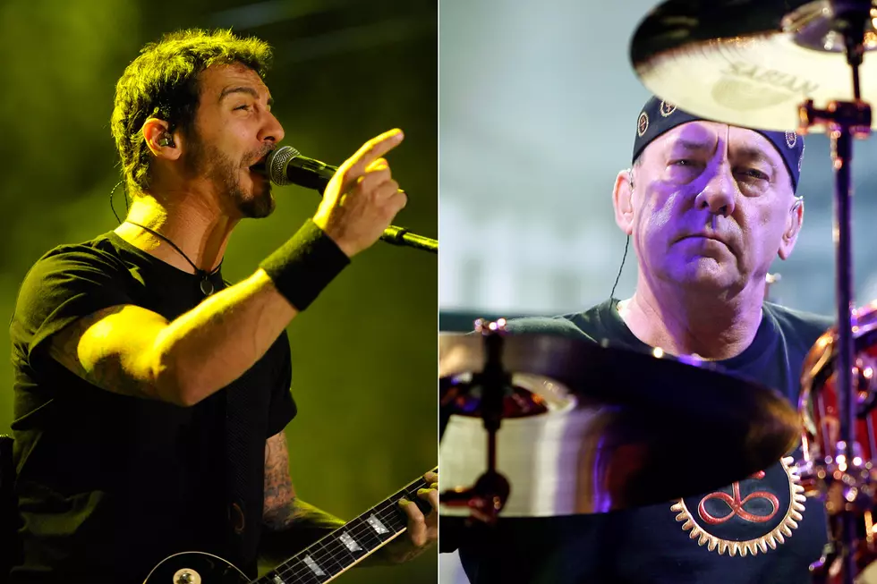 Godsmack’s Drum Battle Draws Praise From Rush’s Neil Peart