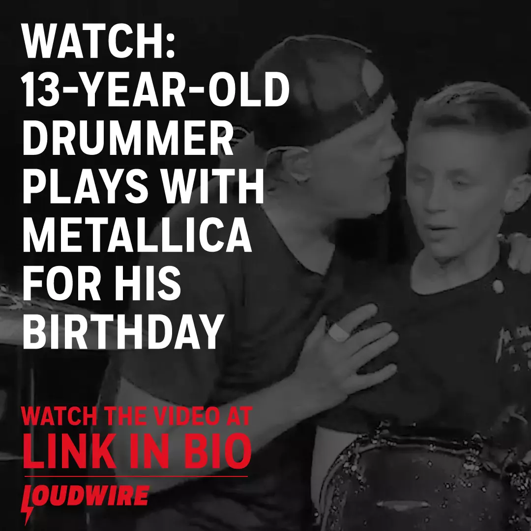 Metallica Perform With 13-Year-Old Drummer for His Birthday