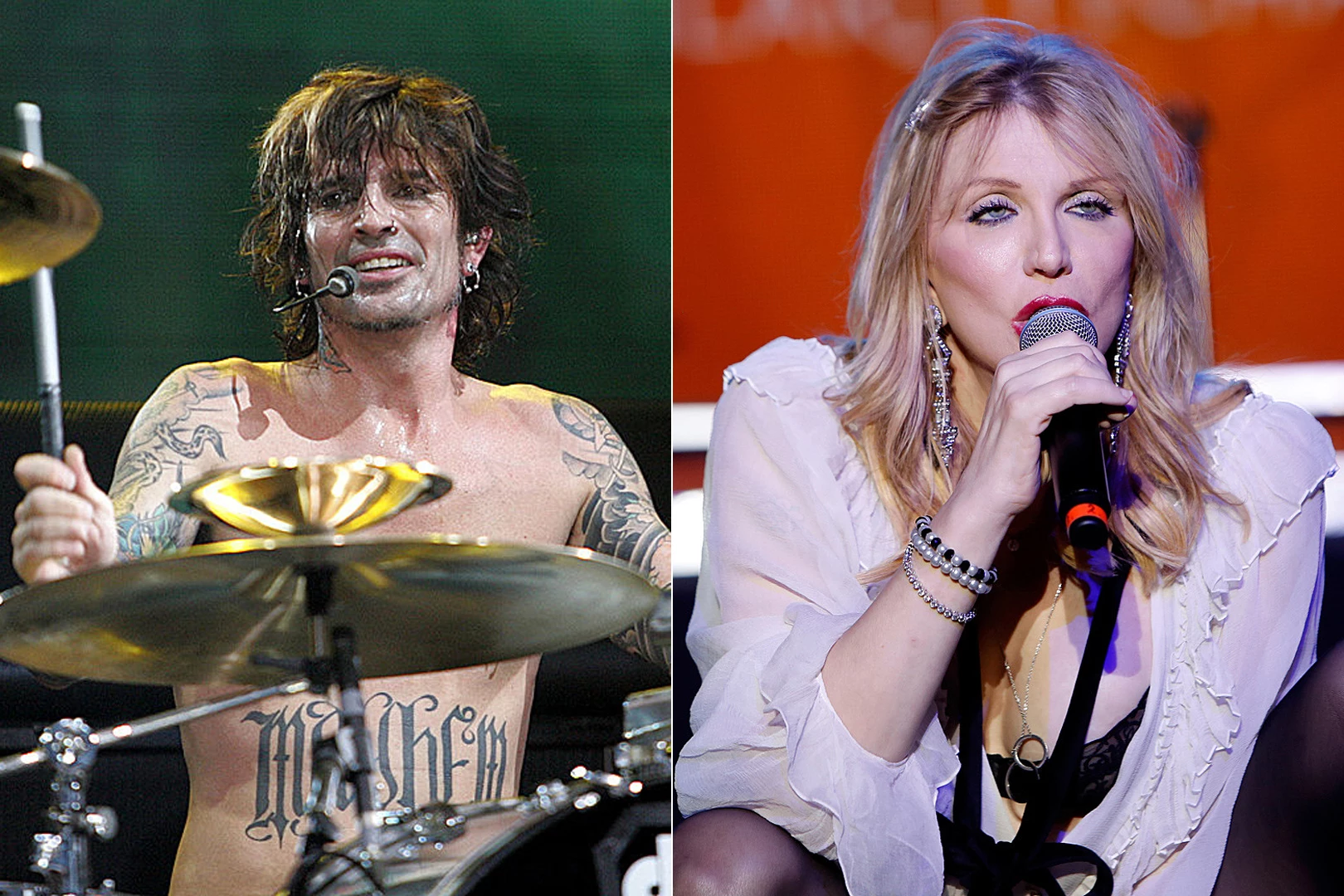 Tommy Lee Courtney Love 
