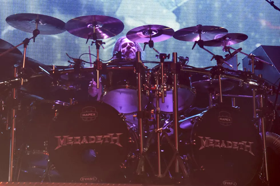 Chris Adler's Megadeth Drum Kit Destroyed in Fire