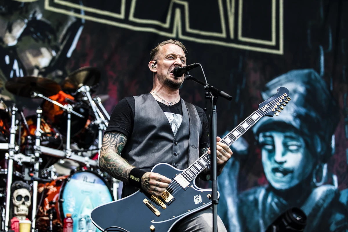 Flipboard: Volbeat's Jon Larsen: Some People Flipped Us Off During Knotfest