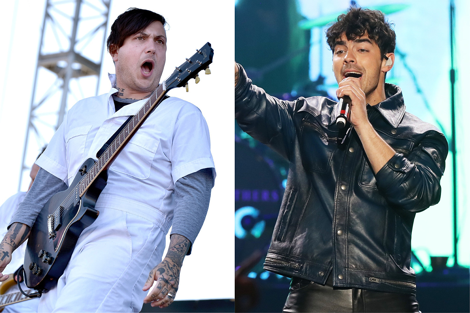 Frank Iero Slams Jonas Brothers Return Youre a Disney Band