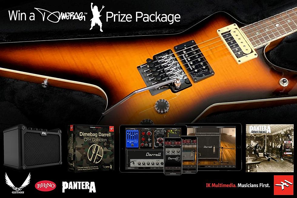 Win a Dimebag Darrell Package Including a Dime Signature Guitar From IK Multimedia