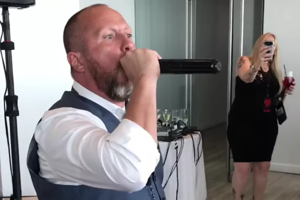 Suffocation&#8217;s Frank Mullen Performs Gutturals at His Own Wedding