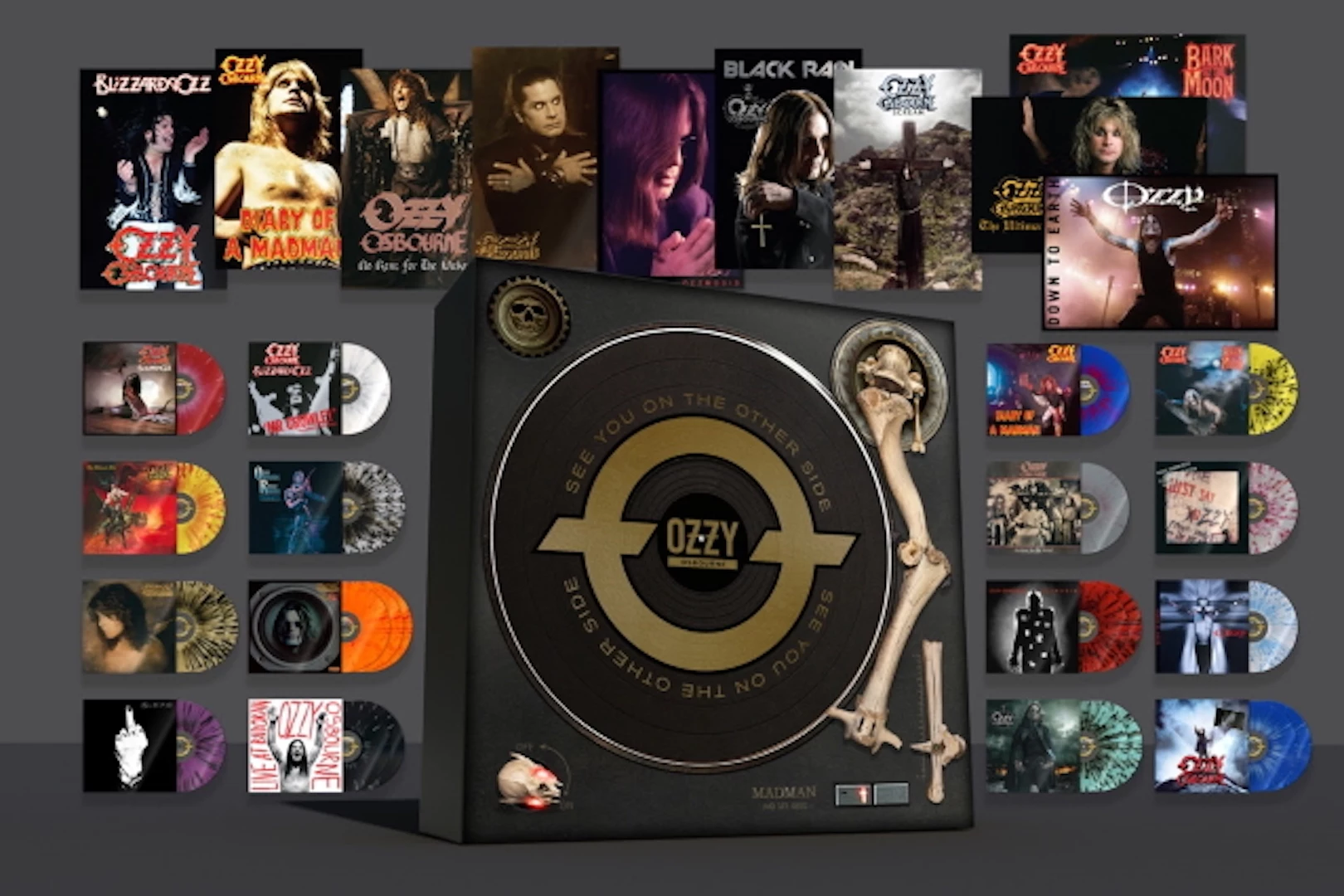 Ozzy Osbourne to Release 24 Vinyl Box Set of 173 Songs + B-Sides