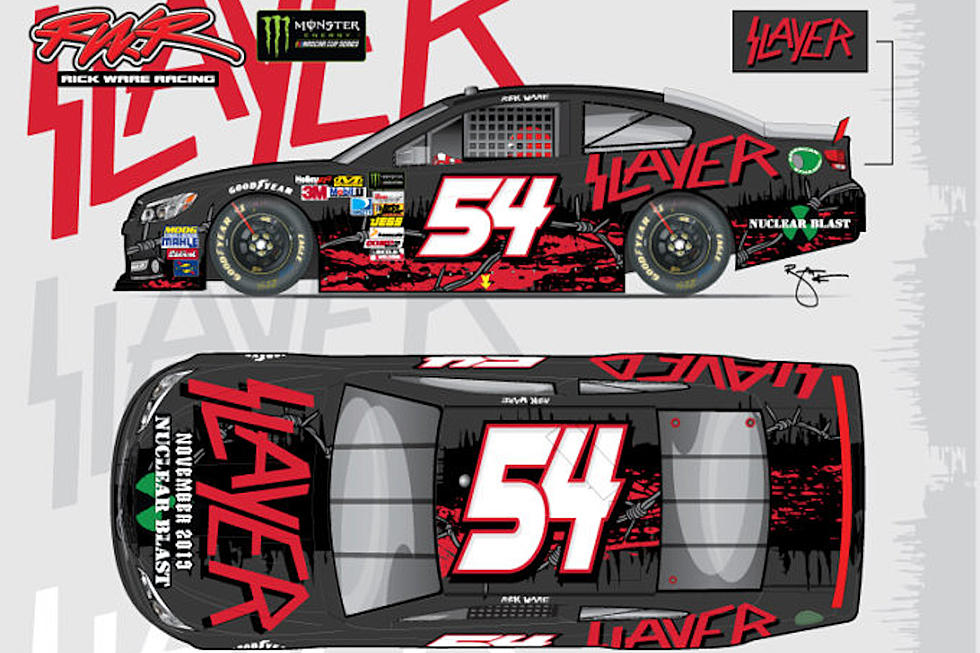 UPDATE: Slayer Too Scary for NASCAR, Pulled From Car Sponsorship