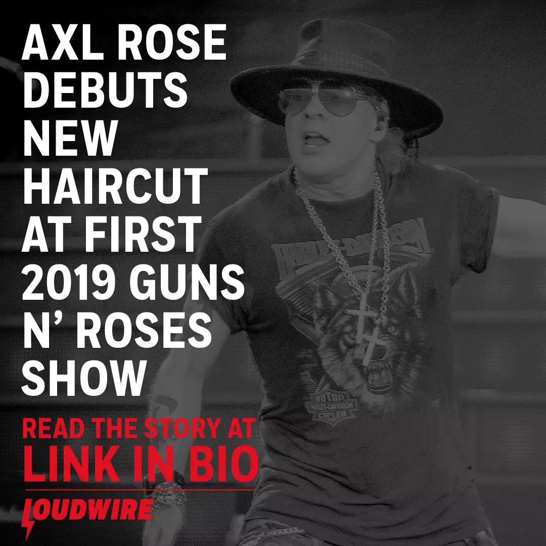 Axl Rose Debuts New Haircut At First 2019 Guns N Roses Show