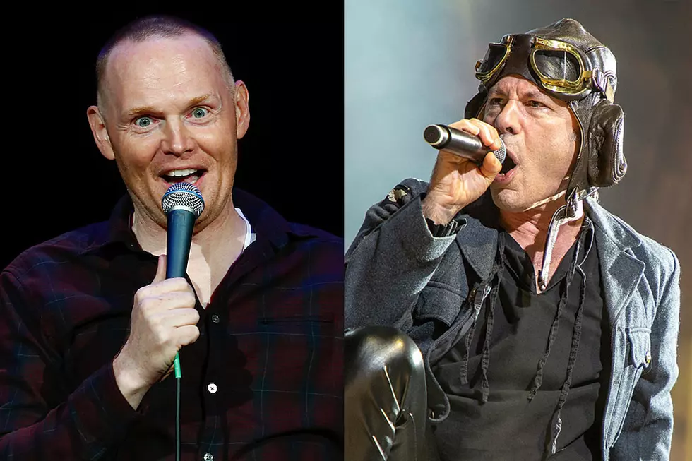 Bill Burr Freaks Out After Seeing Iron Maiden Live